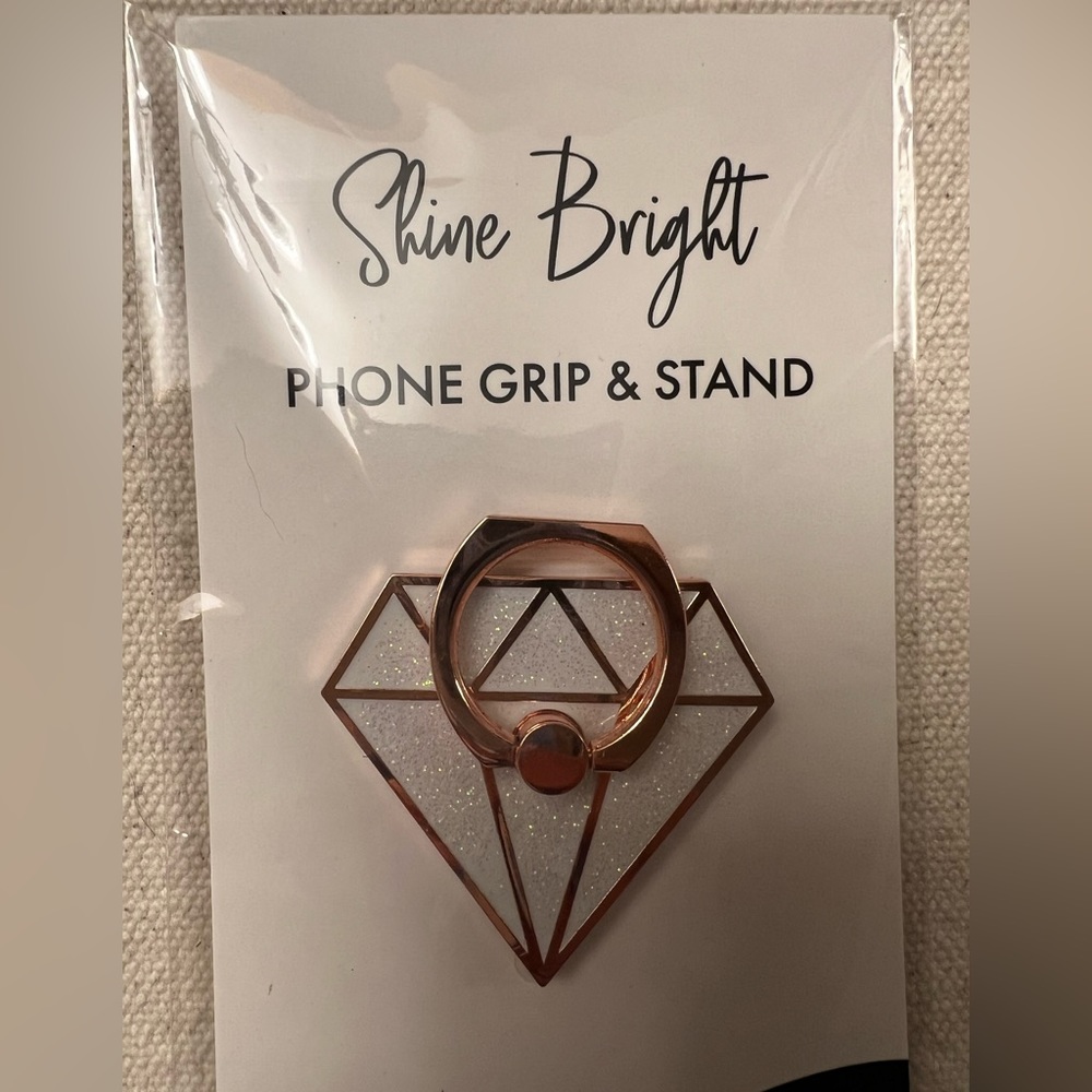 Shine Bright Diamond phone grip and kickstand
